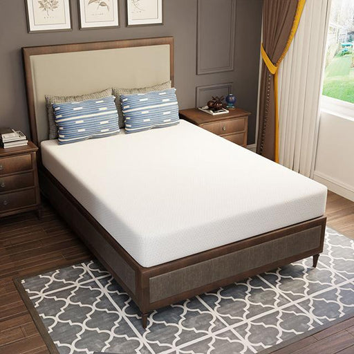 Forsythia 8" Full Green Tea Gel Memory Foam - California Furniture (Coachella, CA)