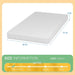 Forsythia 8" Twin Green Tea Gel Memory Foam - California Furniture (Coachella, CA)