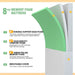 Forsythia 8" E.King Green Tea Gel Memory Foam - California Furniture (Coachella, CA)