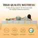 Forsythia 8" Twin Green Tea Gel Memory Foam - California Furniture (Coachella, CA)