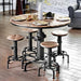 Foskey Antique Black Dining Table - California Furniture (Coachella, CA)