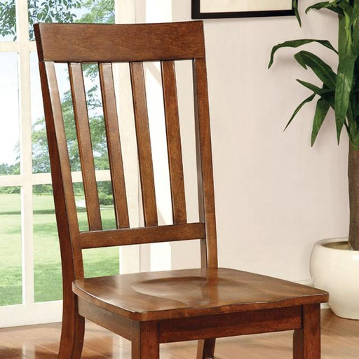 FOSTER I Dark Oak Side Chair (2/CTN) - California Furniture (Coachella, CA)