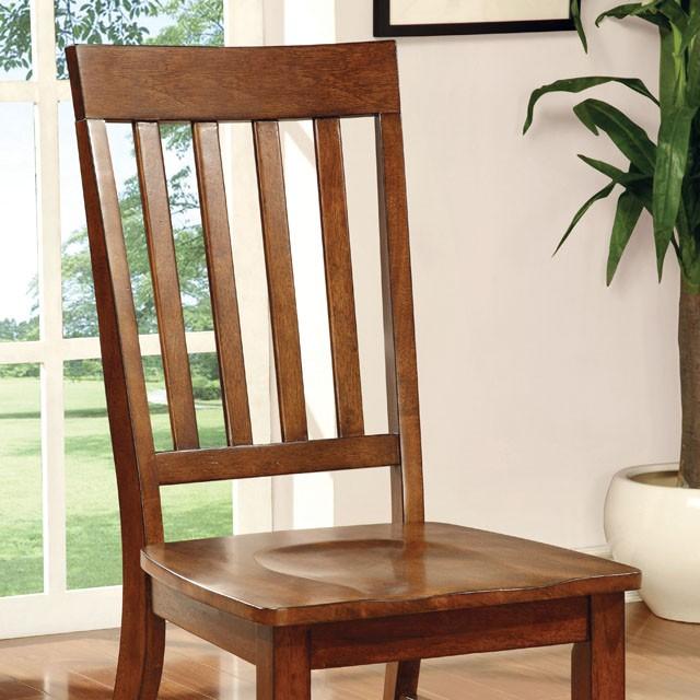 FOSTER I Dark Oak Side Chair (2/CTN) - California Furniture (Coachella, CA)