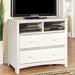Corry White Media Chest - California Furniture (Coachella, CA)