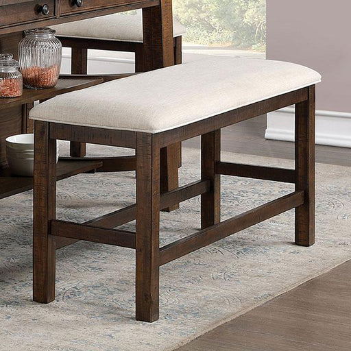 FREDONIA Counter Ht. Bench - California Furniture (Coachella, CA)