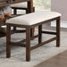 FREDONIA Counter Ht. Bench - California Furniture (Coachella, CA)
