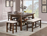 FREDONIA Counter Ht. Bench - California Furniture (Coachella, CA)