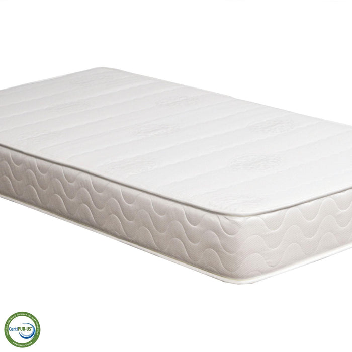 COSMOS White 8" Memory Foam Mattress, Full - California Furniture (Coachella, CA)