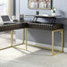 FREIBURG Corner Desk, Walnut - California Furniture (Coachella, CA)