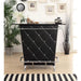 Fuero Black/Chrome Bar Table (K/D) - California Furniture (Coachella, CA)