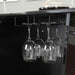 Fuero Black/Chrome Bar Table (K/D) - California Furniture (Coachella, CA)