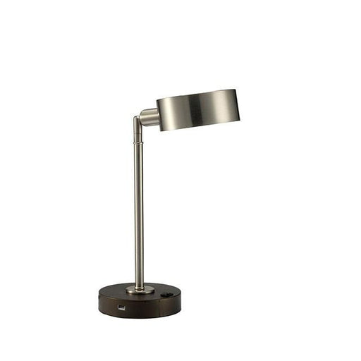 Gail Stain Nickel Table Lamp - California Furniture (Coachella, CA)