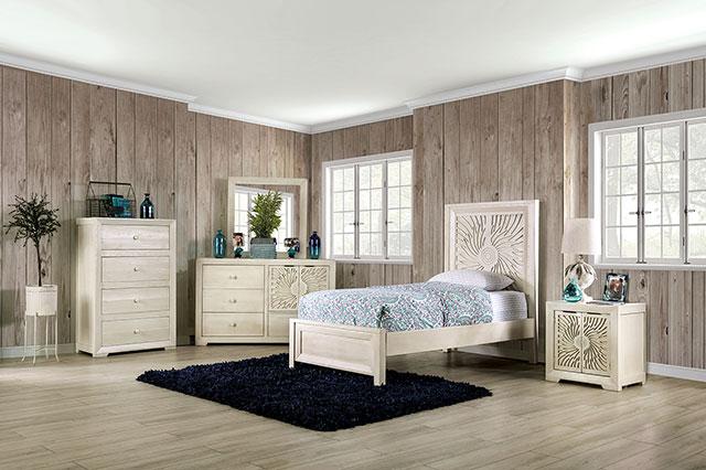 Geneva Full & Twin Bed - California Furniture (Coachella, CA)