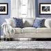 Giovanni Beige/Blue Sofa - California Furniture (Coachella, CA)