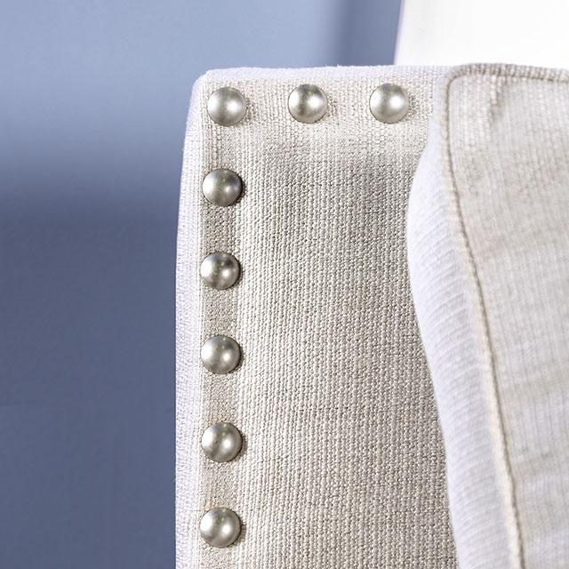 Giovanni Beige/Blue Sofa - California Furniture (Coachella, CA)