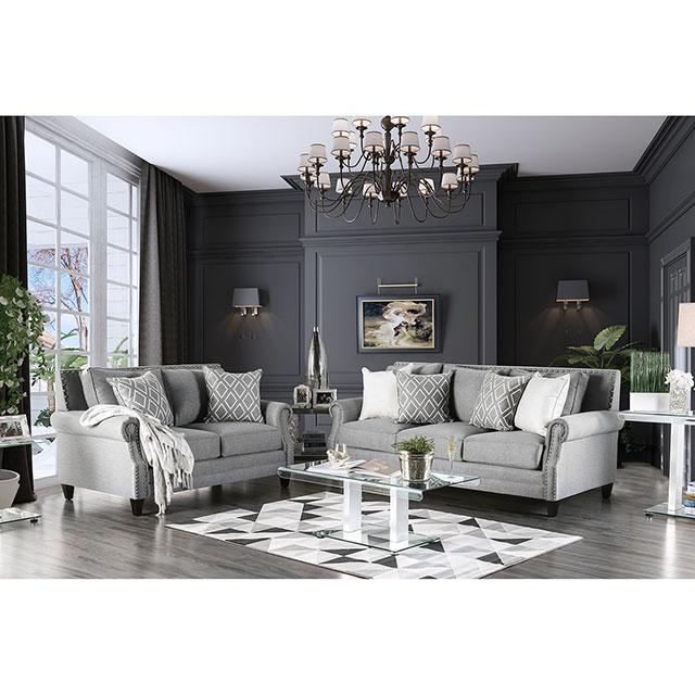 Giovanni Gray Sofa - California Furniture (Coachella, CA)