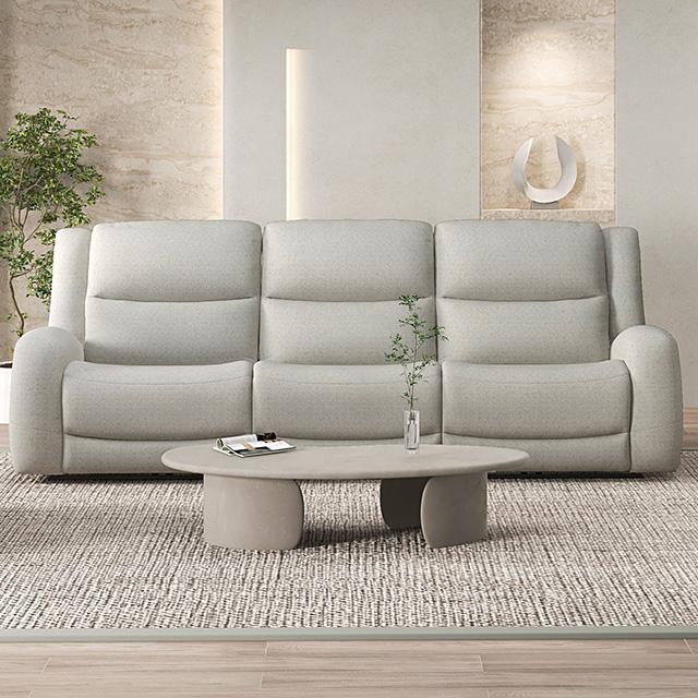 Giraldus Manual Recliner Sofa - California Furniture (Coachella, CA)