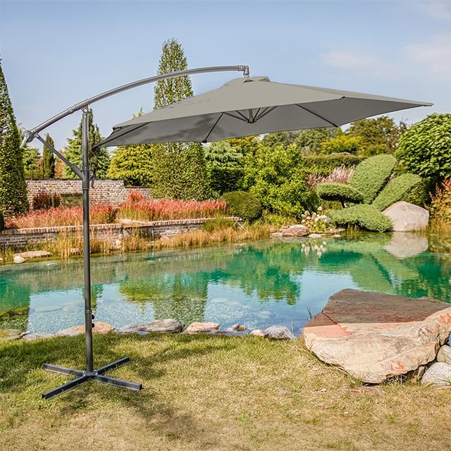 Glam Cantilever Umbrella w/ LED - California Furniture (Coachella, CA)