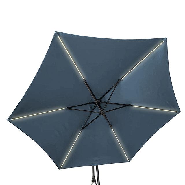 Glam Cantilever Umbrella w/ LED - California Furniture (Coachella, CA)