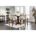 GLENBROOK Brown Cherry Counter Ht. Table - California Furniture (Coachella, CA)