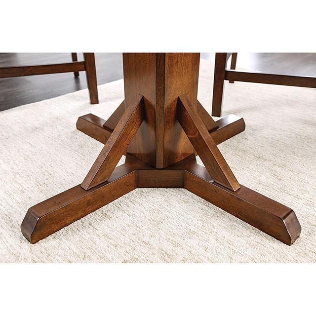 GLENBROOK Brown Cherry Counter Ht. Table - California Furniture (Coachella, CA)