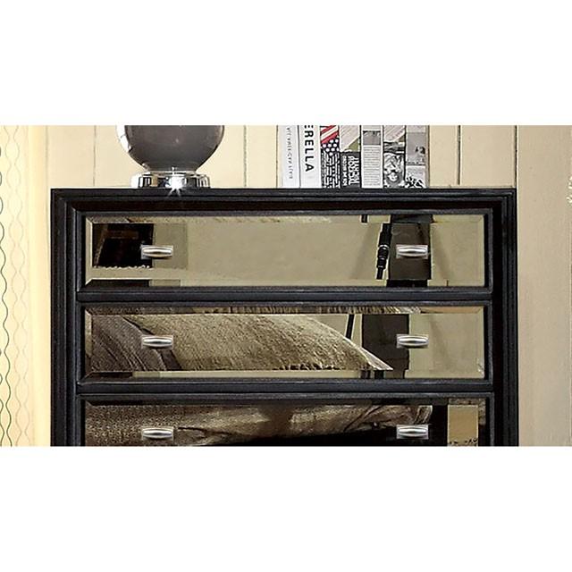 Golva Bed Beige & Black - California Furniture (Coachella, CA)