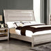 Golva E.King & Queen Bed White & Silver - California Furniture (Coachella, CA)