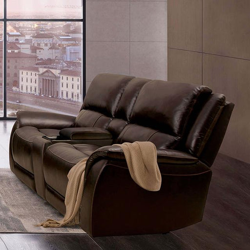 GORGIUS Power Loveseat, Espresso - California Furniture (Coachella, CA)