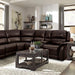 GORGIUS Power Sectional, Espresso - California Furniture (Coachella, CA)
