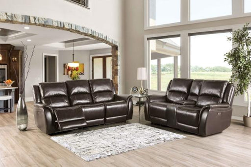 GORGIUS Power Loveseat, Espresso - California Furniture (Coachella, CA)
