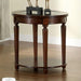 Granvia Dark Cherry End Table - California Furniture (Coachella, CA)