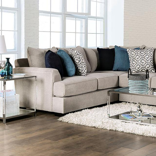 GUNNERSBURY Sectional, Gray - California Furniture (Coachella, CA)
