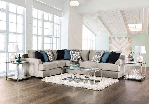 GUNNERSBURY Sectional, Gray - California Furniture (Coachella, CA)