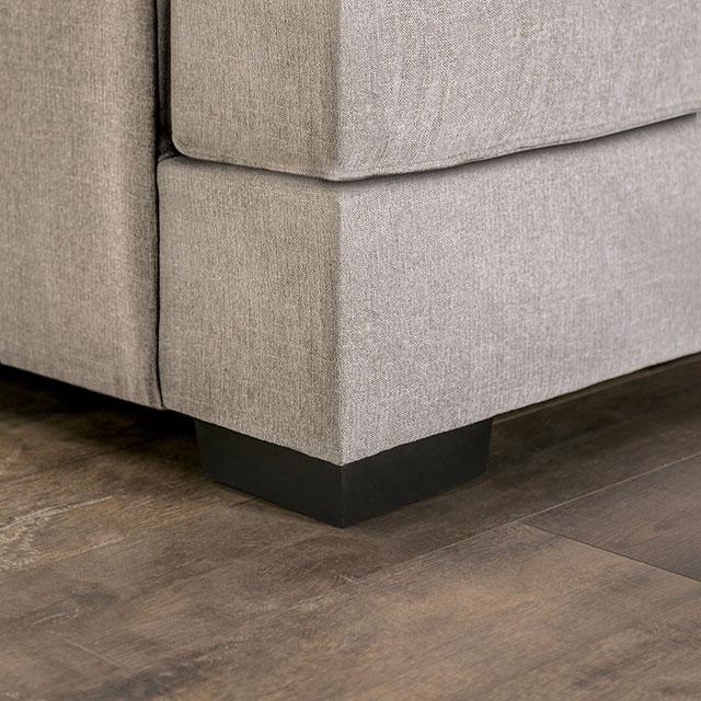 GUNNERSBURY Sectional, Gray - California Furniture (Coachella, CA)