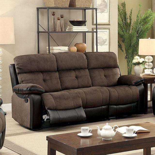 Hadley I Brown/Black Sofa - California Furniture (Coachella, CA)