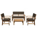 Hana 4 Pc. Patio Set - California Furniture (Coachella, CA)