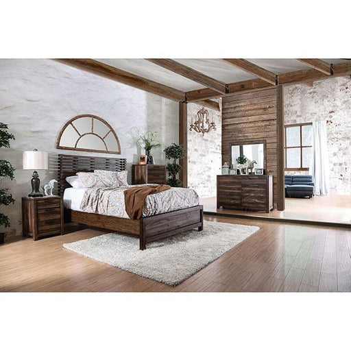 Hankinson Rustic Natural Tone Mirror - California Furniture (Coachella, CA)