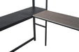 Cybill Full Loft Bed White, Silver, & Black - California Furniture (Coachella, CA)