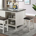 Heidelberg 4 Pc Counter Ht Table Set with Bench - California Furniture (Coachella, CA)
