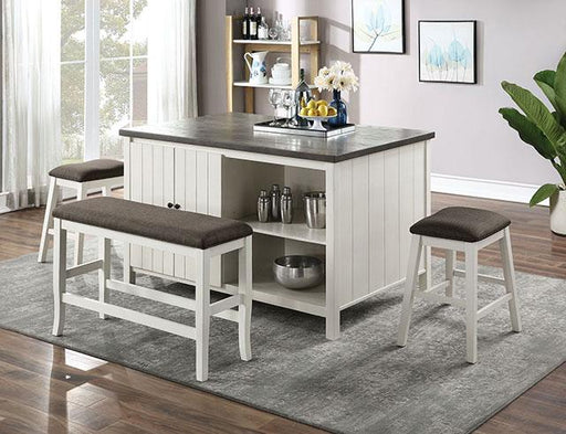 HEIDELBERG Counter Ht. Bench - California Furniture (Coachella, CA)