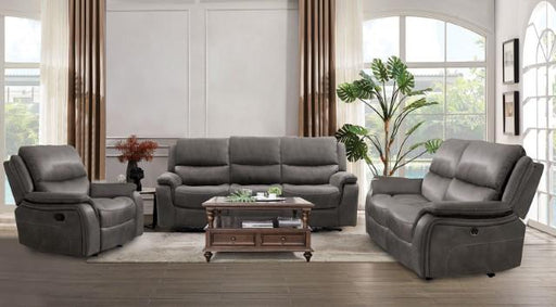 HENRICUS Glider Recliner, Dark Gray - California Furniture (Coachella, CA)