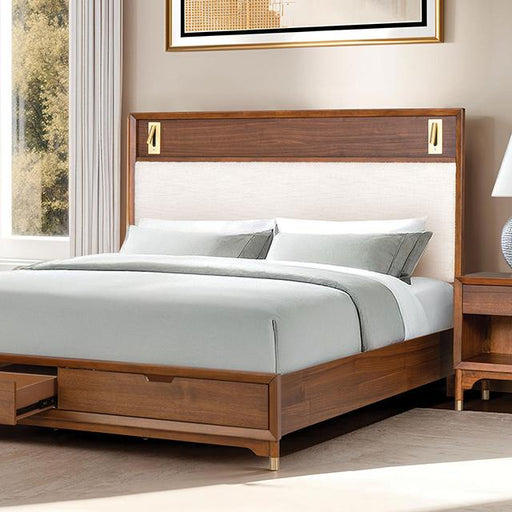 Hepburne Bed With Storage & Without Storage - California Furniture (Coachella, CA)