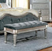 Azha Silver/Gray Bench - California Furniture (Coachella, CA)