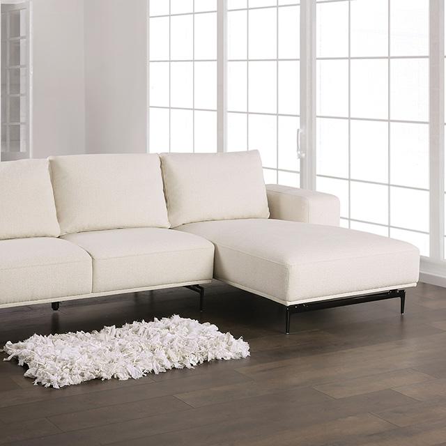 Baerum Sectional, Left & Right Chaise Beige & Gray - California Furniture (Coachella, CA)