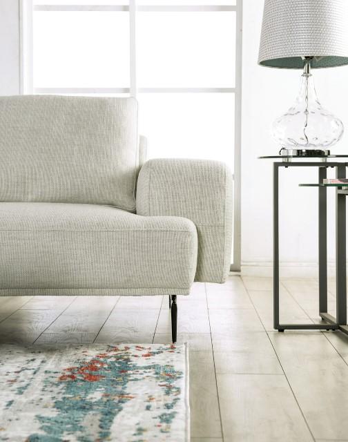 Baerum Sectional, Left & Right Chaise Beige & Gray - California Furniture (Coachella, CA)
