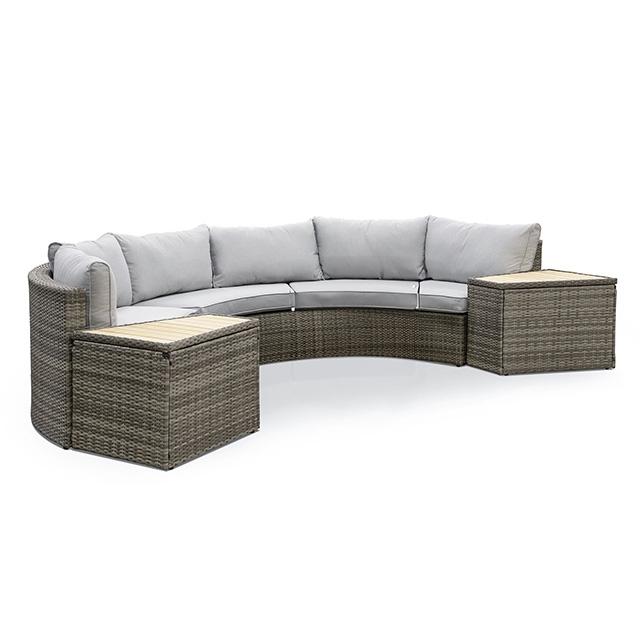 Barbuda 6 Pc. Sectional Sofa w/ 2 End Tables - California Furniture (Coachella, CA)