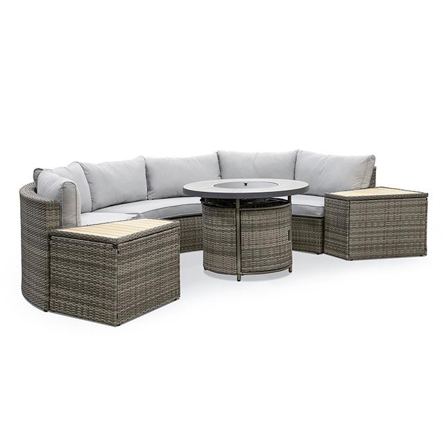 Barbuda Fire Pit Table - California Furniture (Coachella, CA)