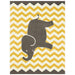 BARON 5' X 8', Area Rug, Elephant, Yellow/Gray - California Furniture (Coachella, CA)