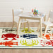 BARON 5' X 8', Area Rug, Robots, Multi/Ivory - California Furniture (Coachella, CA)