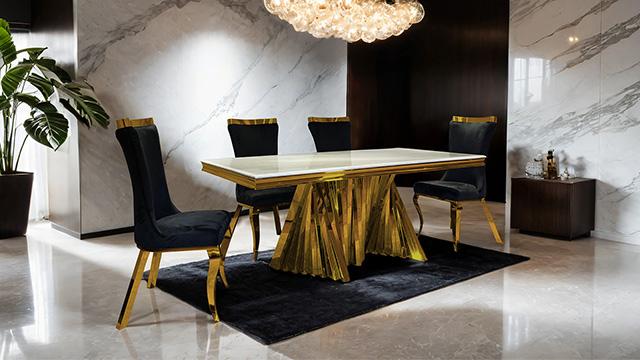 Basilicata Dining Table - California Furniture (Coachella, CA)